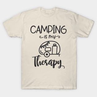 Camping is my therapy T-Shirt